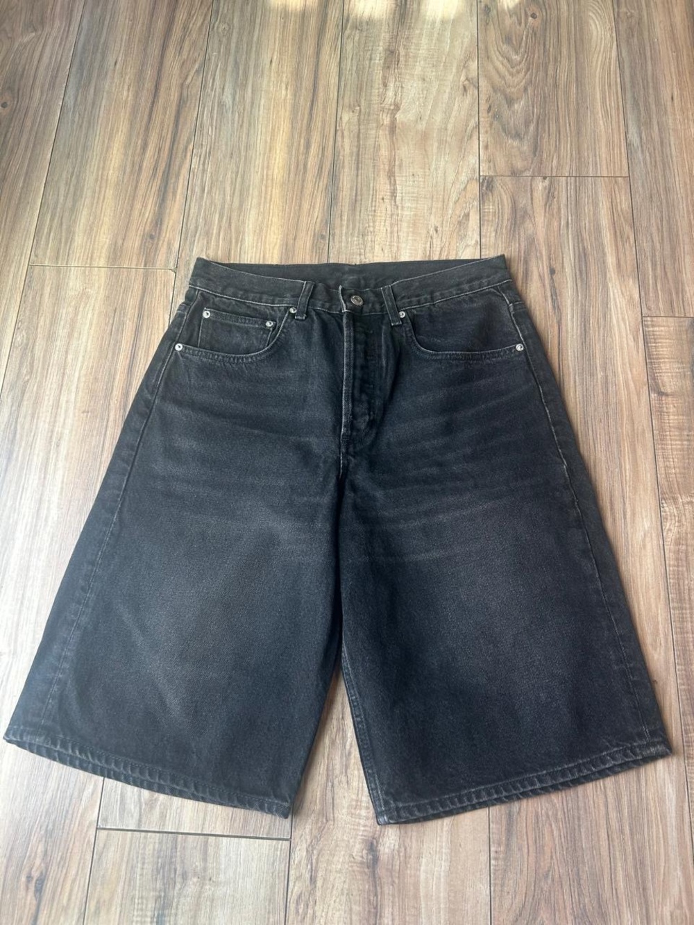 Sandro Black Men's Denim Jean Shorts